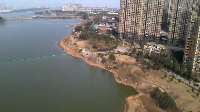 无人机航拍金湖湾,换个角度看看家门口的风景