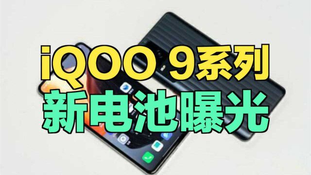 vivo新电池已投入生产:iQOO 9系列率先搭载