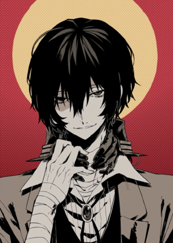 文豪野犬:很难不心动,哒宰的这个侧脸杀绝了,体会到中也的快乐了!