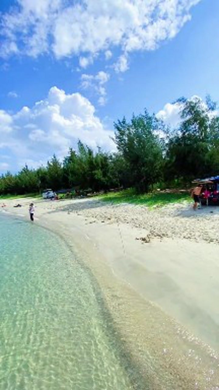 惠州双月湾附近一个人少安静的海滩,碧甲情人湾,如果你心情不好,就来