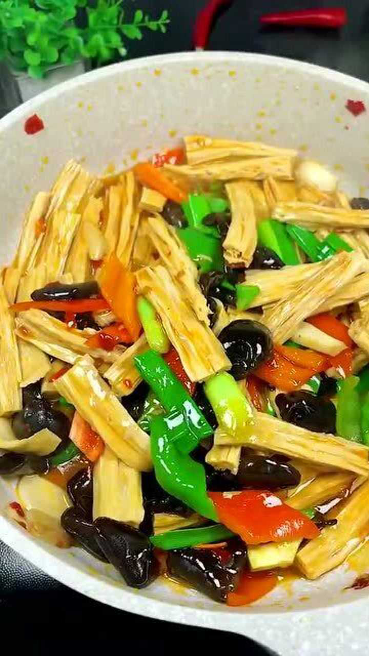 春节家常菜:好吃的腐竹做法