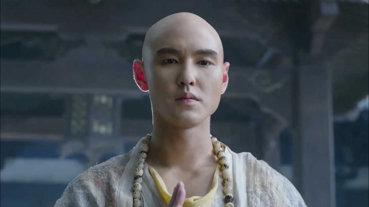 狄仁杰之四大天王:阮经天饰演圆测大师,几句话就让人放下了仇恨,太