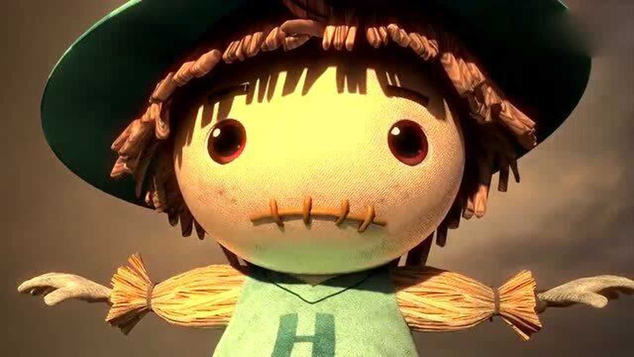 阿狸布塔故事集稻草人很孤单还被小鸟欺负真可伶