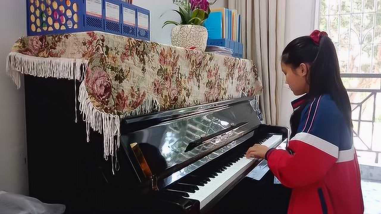 康紫苏演奏全国钢琴考级二级作品《女神之舞》