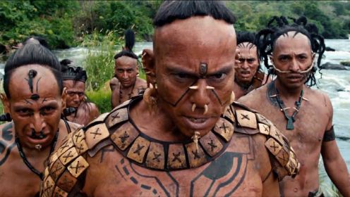 影视启示录，电影真实还原玛雅人的原始生活，所以全程只能马赛克