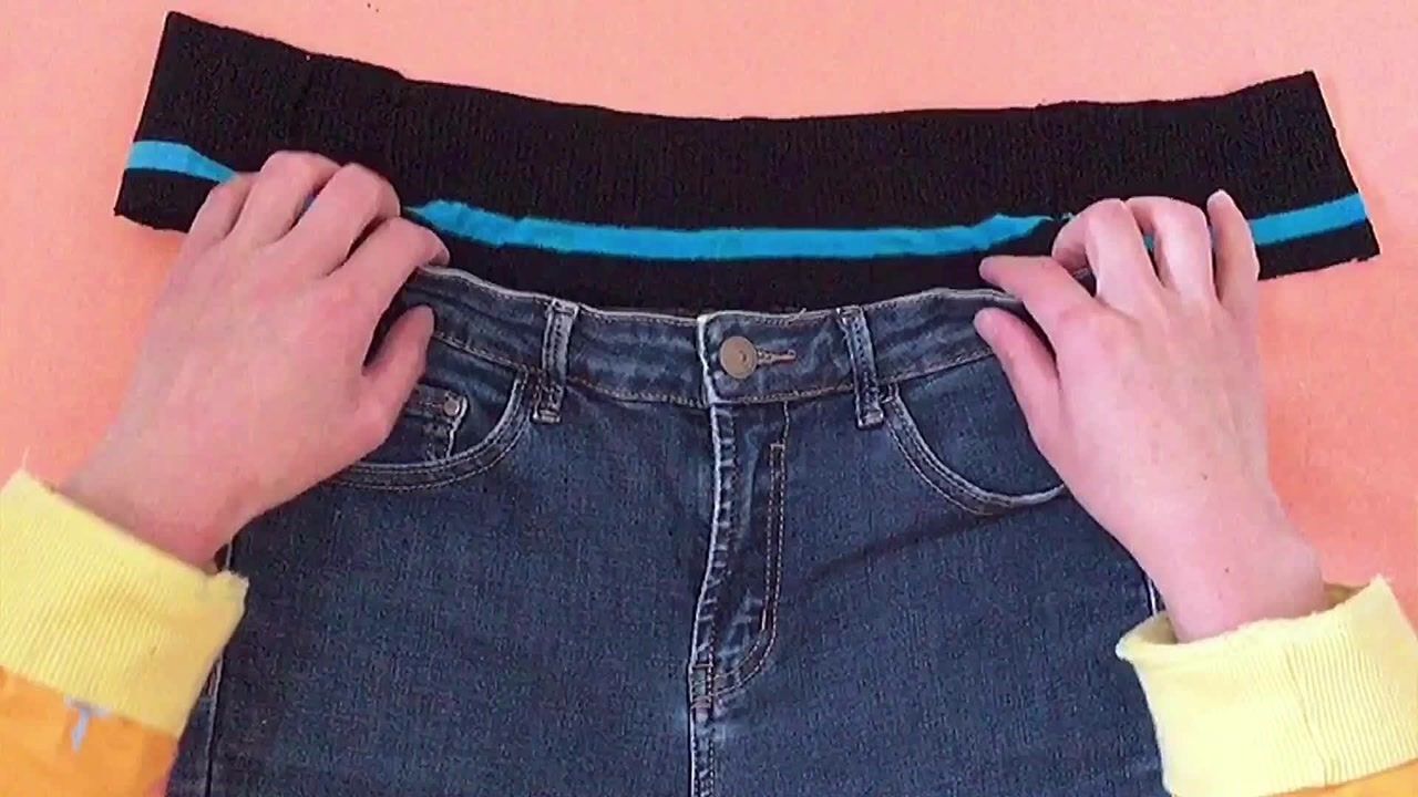 低腰裤改高腰?这个方法多数人没见过,新手也能学会