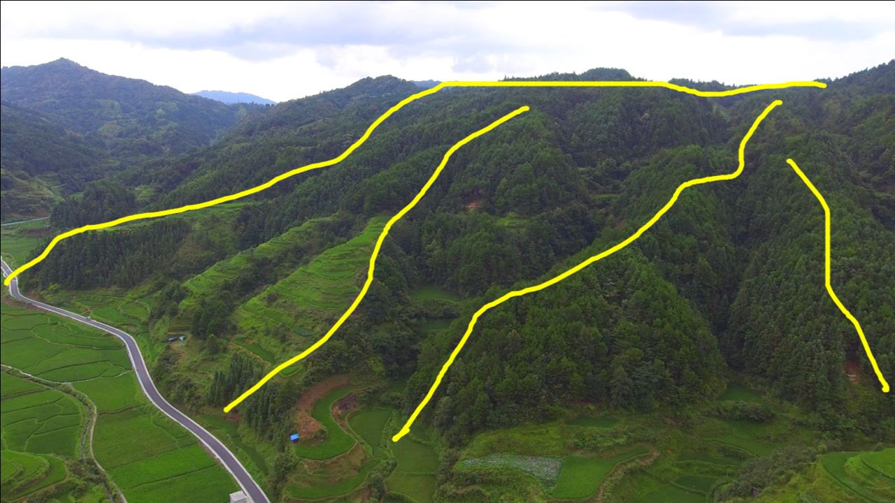 大龙大脉大格局,风水宝地欣赏