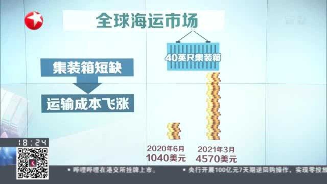 苏伊士运河堵船给外贸企业“添堵” 短期内成本上升或难以避免