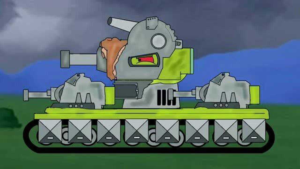 坦克世界动画:kv6坦克大战_腾讯视频