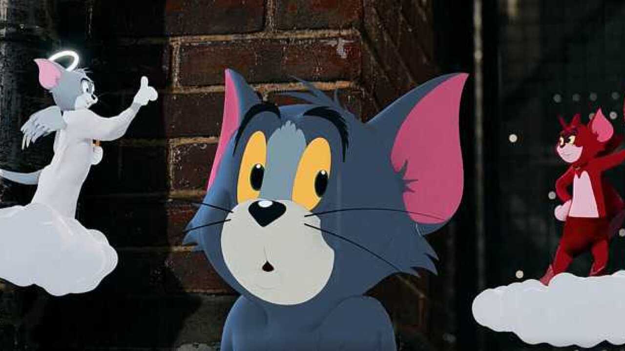 猫和老鼠真人版天使汤姆猫和恶魔汤姆猫同时出现终究还是恶魔汤姆猫更