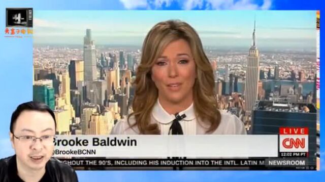 曾患新冠的CNN新闻主播BrookeBaldwin深情告别泪洒主播台