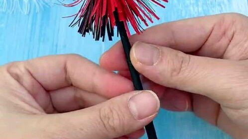 折一个男孩都喜欢的酷酷的红缨枪做法简单包学包会