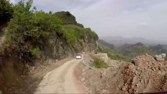 贵州农村一帅哥去迎亲,一路风景好美,配这首歌合适,也很好听