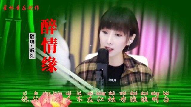 梁红演唱《醉情缘》非常好听的一首歌!