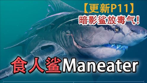 嗨氏《食人鲨Maneater》：11暗影鲨鱼还能放毒气！
