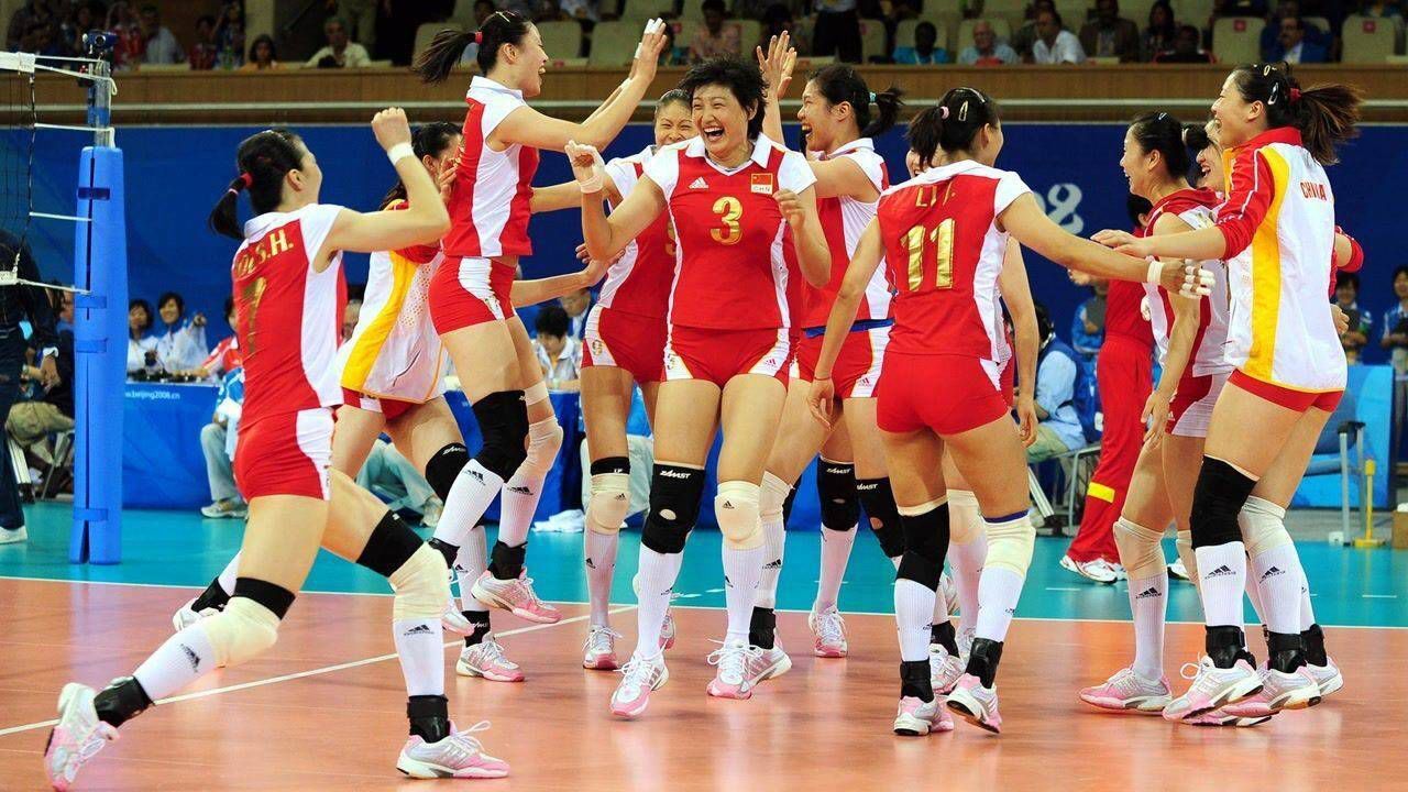 经典重温2008北京奥运会女排三四名决赛古巴女排13中国女排