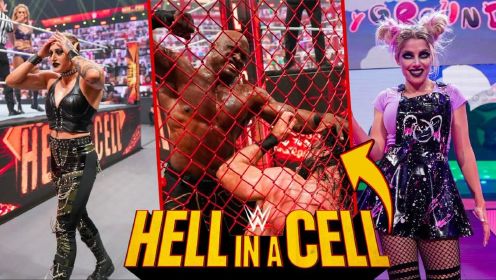 【WWE地狱牢笼赛2021】大开眼界！地狱牢笼赛还能这么玩的吗？！