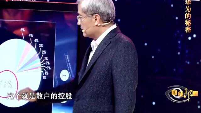 郎咸平揭秘华为的股权结构,一张图解释令人惊讶