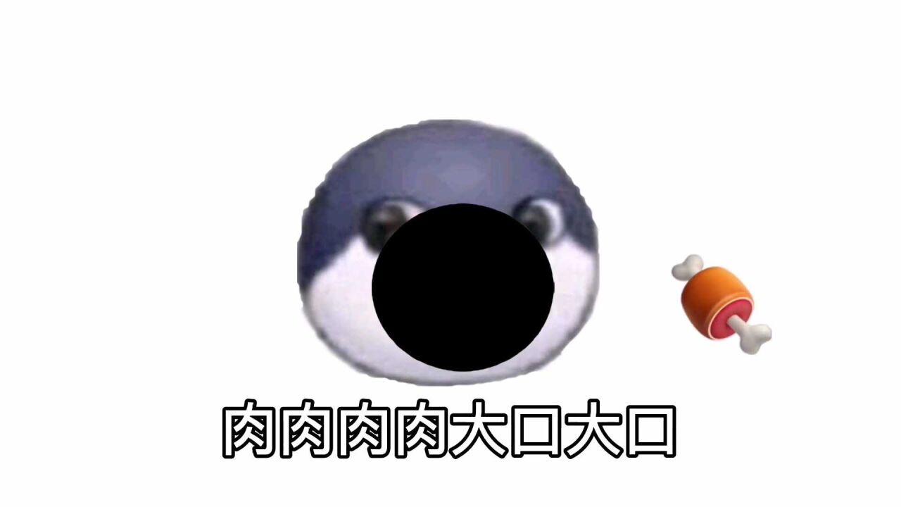 狗头卡包:早上好!给你们的早餐,肉肉大口大口全部吃光光