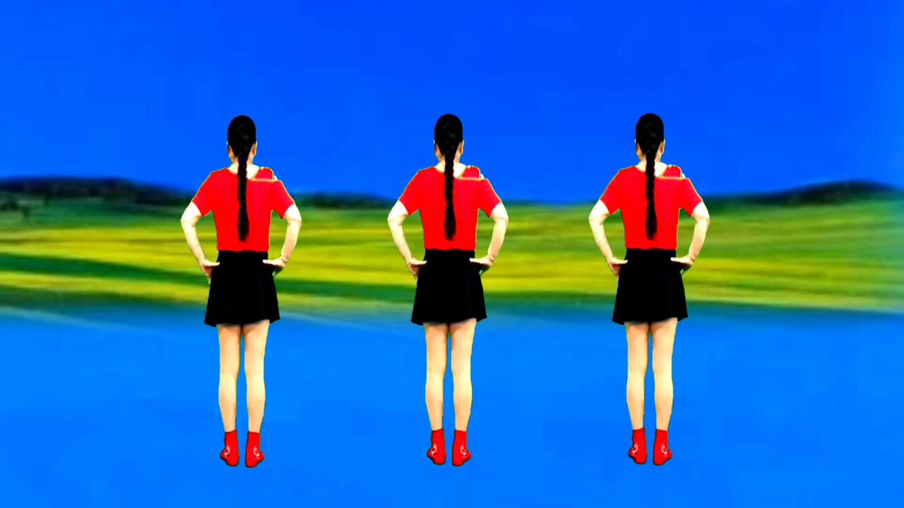 广场舞背面我是真的不想变老唱出多少人的心声原创附教学
