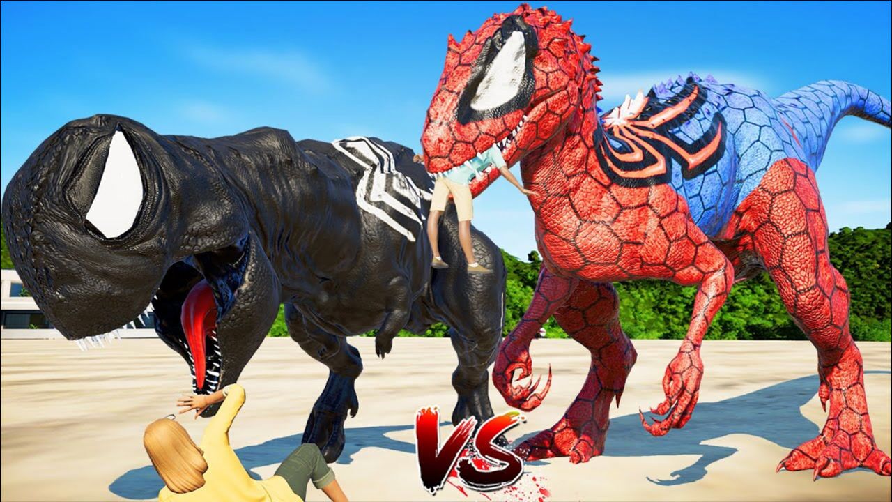 侏罗纪世界进化毒液恐龙居然打不过狂暴龙