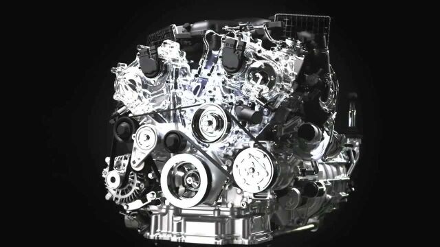 全新2023NISSAN日产Z VR30DDTT发动机全高清展示60帧