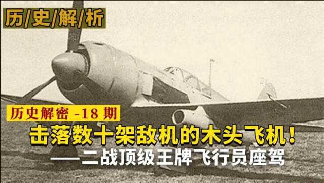 木制拉5战机有多强?二战击落数十架敌机,王牌飞行员的座驾