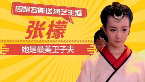 张檬：她是最美卫子夫，因整容断送演艺生涯，如今的她怎么样了#娱乐现场打卡计划#