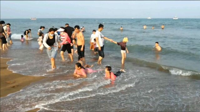 国庆假日,游山东日照万平口海滨风景区,乐趣无限