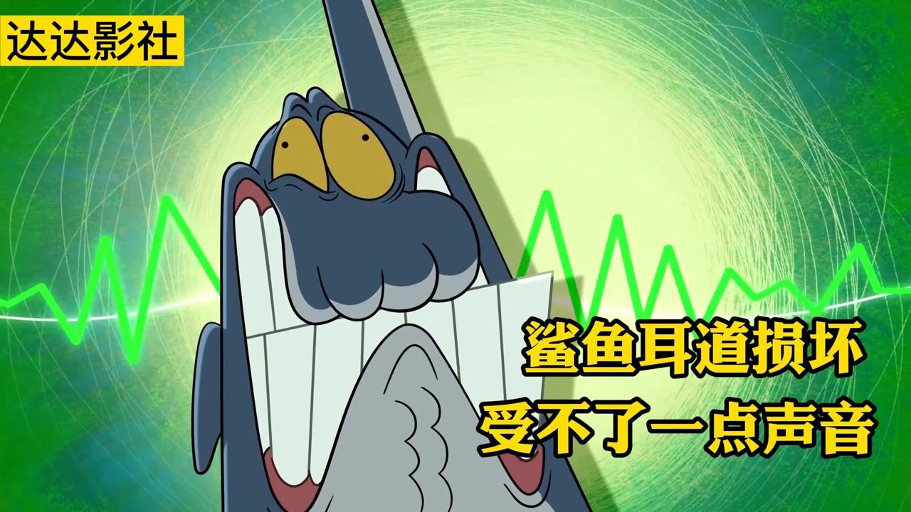 鲨鱼哥收声系统损坏,受不了一点声音,只能戴着耳塞过活_高清1080p在线