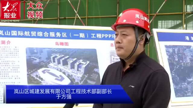 日照岚山国际航贸综合服务区加快建设