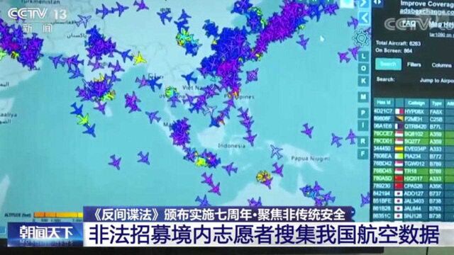 以招“志愿者”为名,境外机构非法窃取我国航空数据