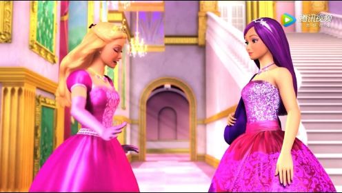 哇哦！公主和歌星变作对方的模样，简直太神奇了！歌星用魔法棒变装，公主拿魔法梳换发型#企鹅看剧#