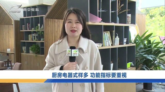 厨房电器式样多 功能指标要重视 听专业人员来讲解