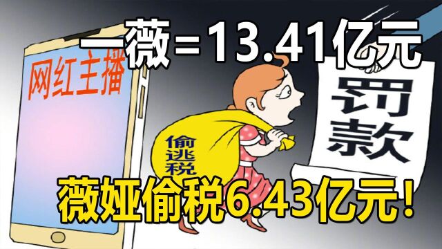 偷税被罚13.41亿是什么概念?极高收入人群的纳税比例应该提高