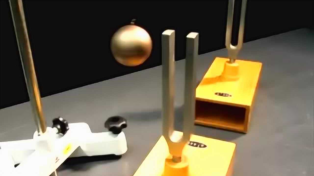双音叉共振现象