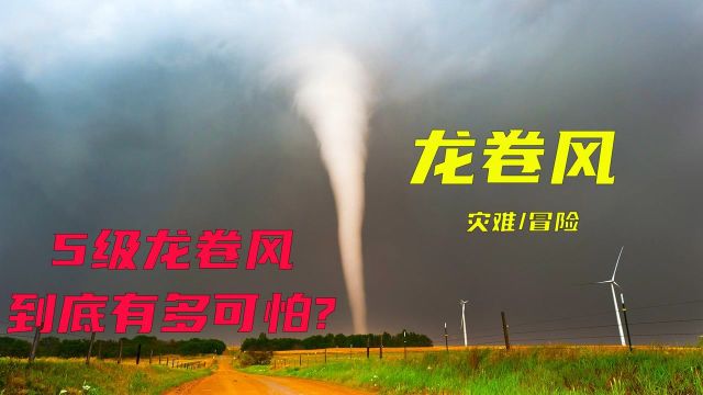 01五级龙卷风袭击美国,所过之处寸草不生,灾难电影《龙卷风》