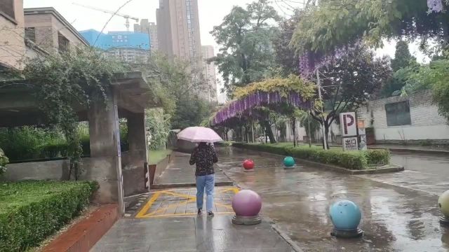 下雨的时候