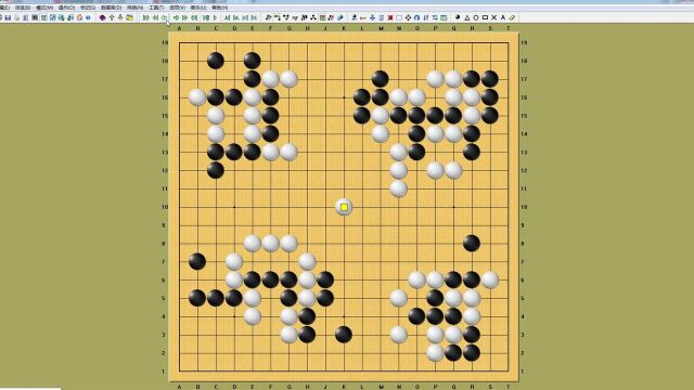 围棋边角死活:黄莺扑蝶及类似型.