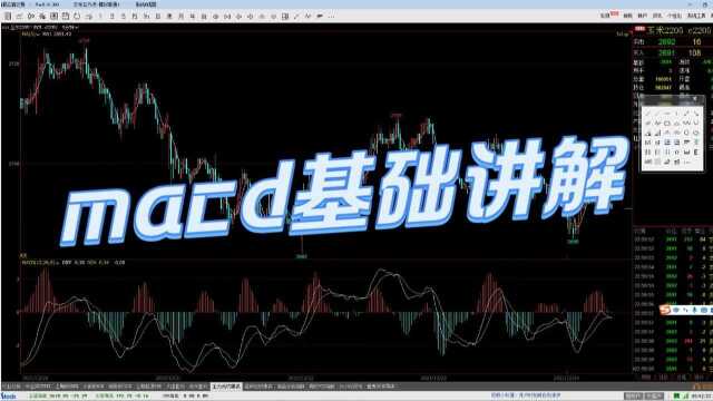 macd基础讲解,macd顶底背离如何识别