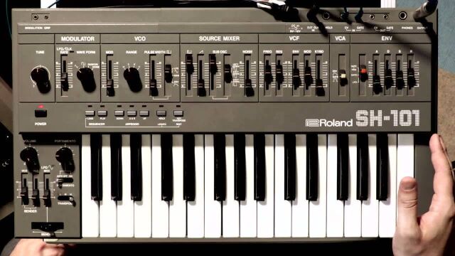 Mathew Jonson Presents His Synthesizer Favourites Roland SH101 (Part 1of 2)