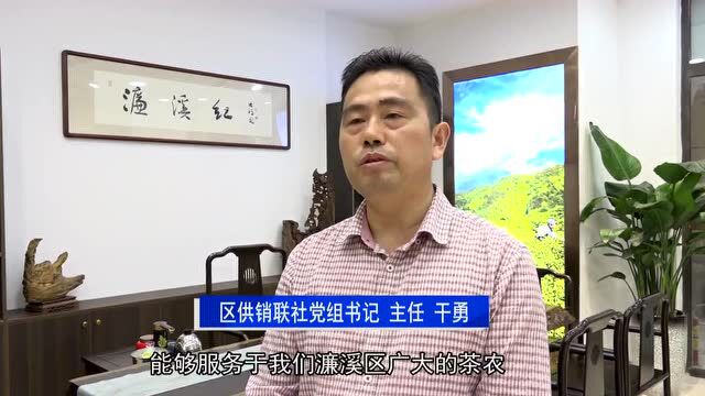 濂溪区供销联社助力“濂溪红”入驻九江茶市