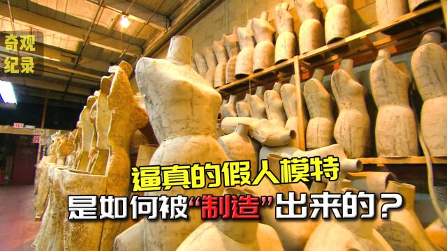 假人模特是如何制作的?先把硬纸板泡软,然后再放入模具里凝固!