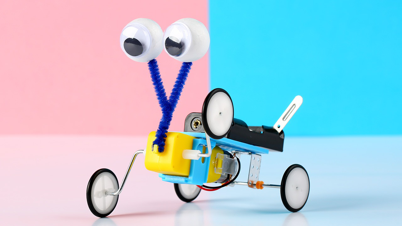 科学小实验爬虫机器人