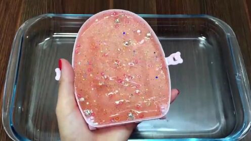 史莱姆系列diy史莱姆教程珍珠泥亮粉泥水果泥小饰品