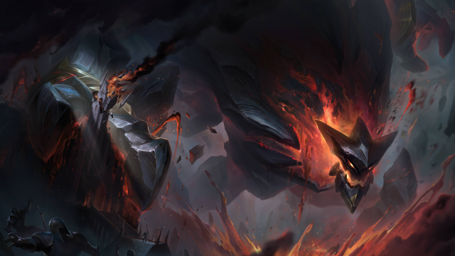 英雄联盟手游黑曜石守护者墨菲特技能展示