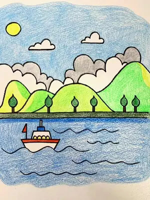 《山海》来咯～画起来 #简笔画 #原创 #一起学画画 #王心凌山海