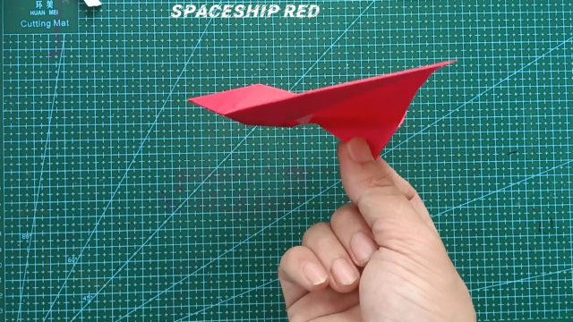 如何叠太空飞船红spaceship red 折纸飞机