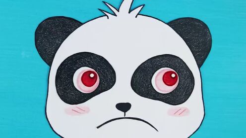 趣味定格动画系列:小熊猫得了红眼病~马上去医院治疗