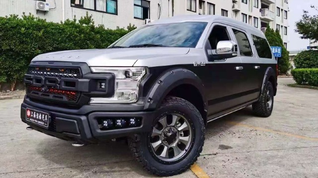 福特猛禽f150升级七座越野商务车,福特勇猛者带你玩
